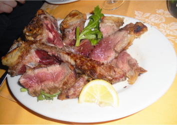 Florentine Steak at Bordino